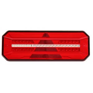 LED zadnje svetlo levo sa 6 funkcija 10/30V sa trouglastim reflektorom i 7-pin AMP DASTERI D-DSL7003TR