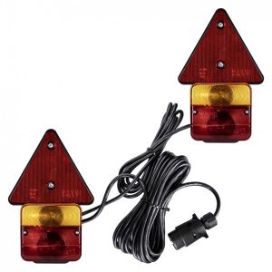 Set zadnjih svetala sa magnetnim nosačima i trouglom 7.5m kabl 12V EUROPART 7705300139