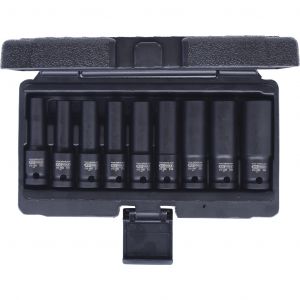 Set (9 delova) 1/2'' dugih nasadnih Torx-E ključeva E10-E24 KS TOOLS 3002432413