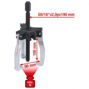 Univerzalni radapciger (2 ili 3 kraka) 90mm KS TOOLS 9506404204