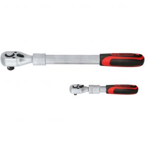 Set teleskopskih reverzibilnih račni sa prihvatima 1/4'' i 1/2'' KS TOOLS 9509141412