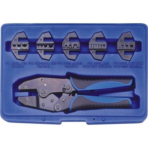 Set 6-delni krimp klešta sa umetcima KUNZER 9539641016