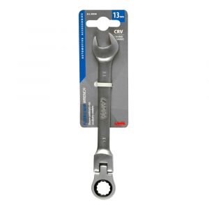 Okasto vilasti ključ 13 mm sa račnom i zglobnom glavom LAMPA 3313159558