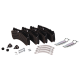 Set kočionih pločica EUROPART 29244 35.00 mm 2129244008