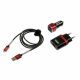 Komplet brzi punjač 3u1 Apple 8-pin i Micro USB LAMPA 3313138845